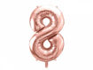 Picture of FOIL BALLOON NUMBER 8 ROSE GOLD 34 INCH